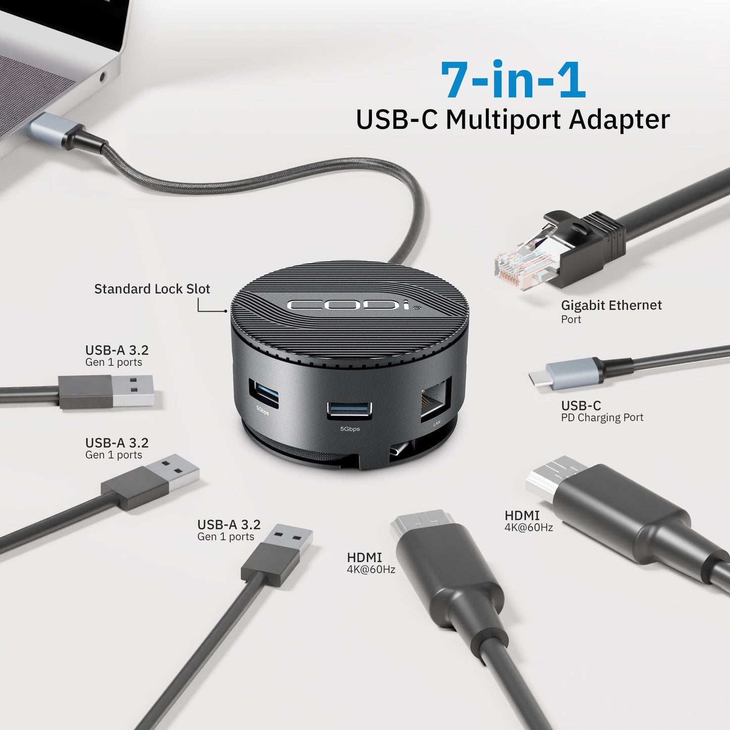 CentroM3 Multi-Port USB-C Docking Station