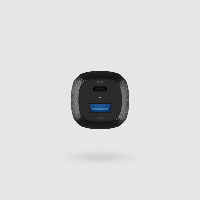 20W Dual Port Car Charger